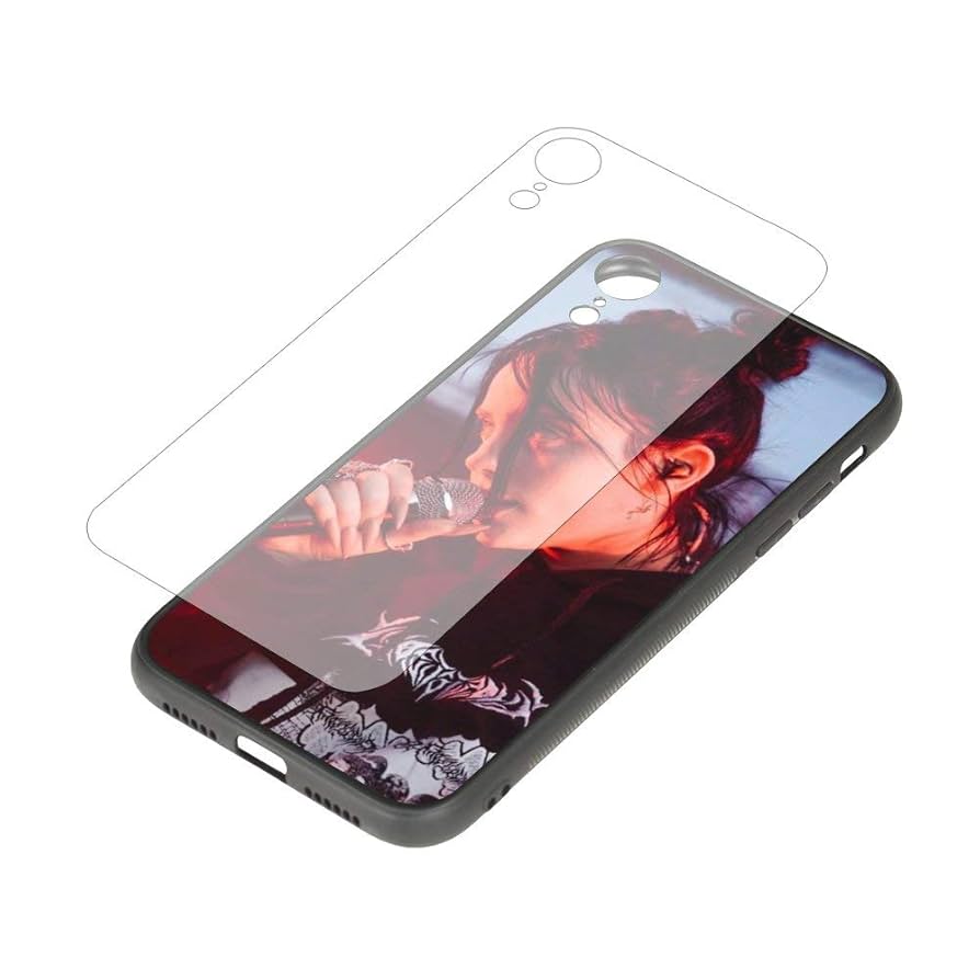 iPhone8 ケース付き 本体 Amazon.co.jp: Billie Eilish ビリー・アイリッシュ Black TPU